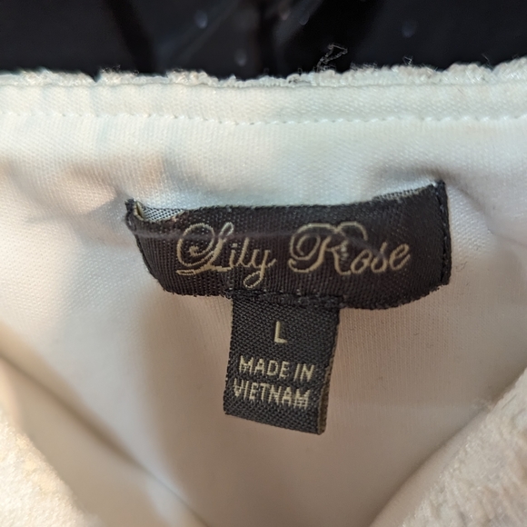 Lily Rose - Dress multi-color maxi dress Spaghetti Straps, padded Size L - Picture 3 of 9